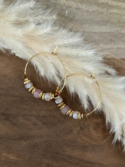 Boucles d'oreilles Mathilde 