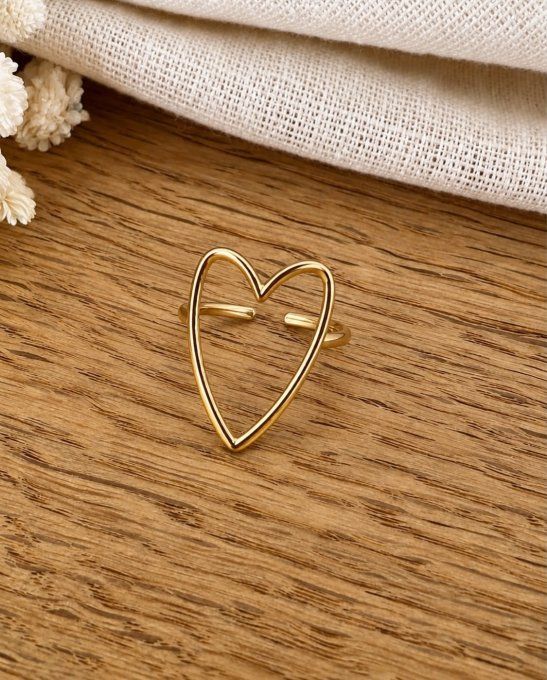 Bague coeur
