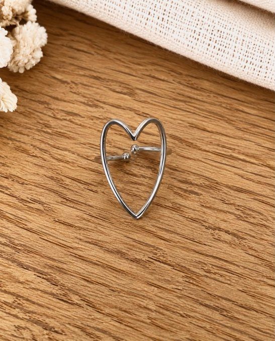 Bague coeur