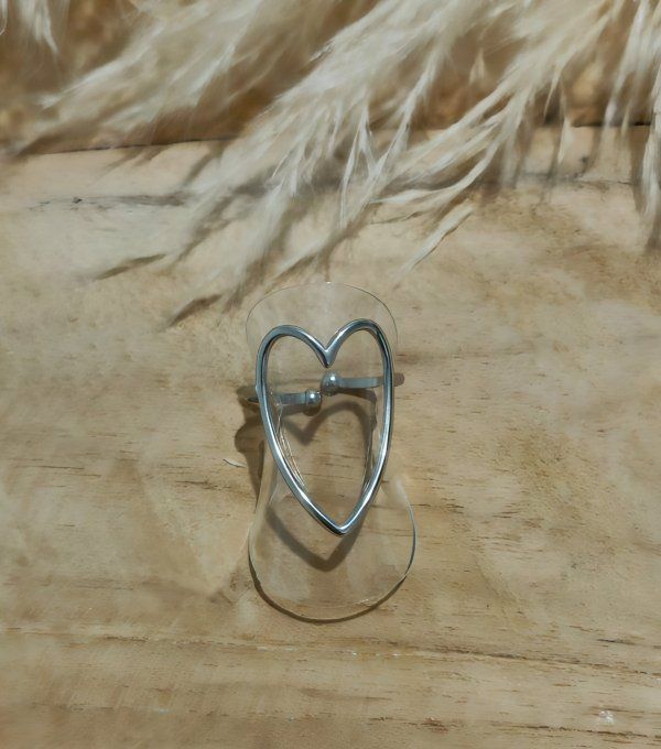Bague coeur