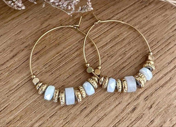 Boucles d'oreilles Mathilde