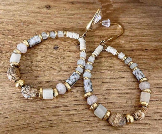 Boucles d'oreilles Maé