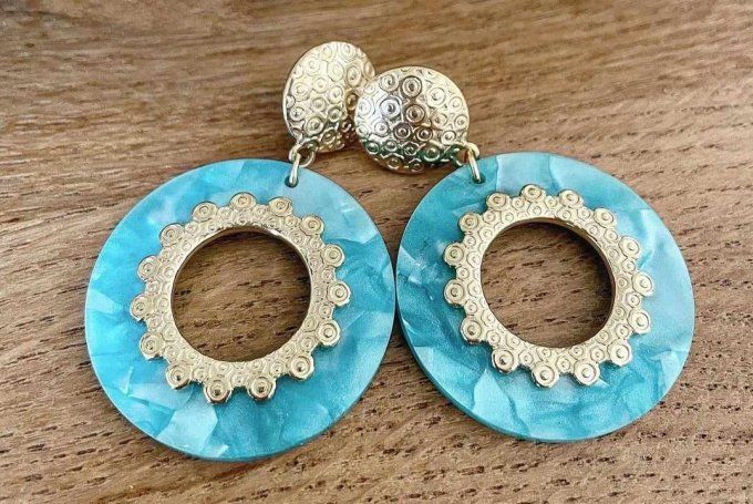 Boucles d'oreilles Océane