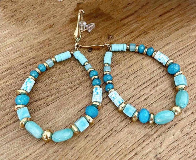 Boucles d'oreilles Maé