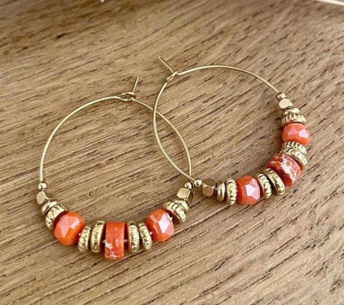 Boucles d'oreilles Mathilde