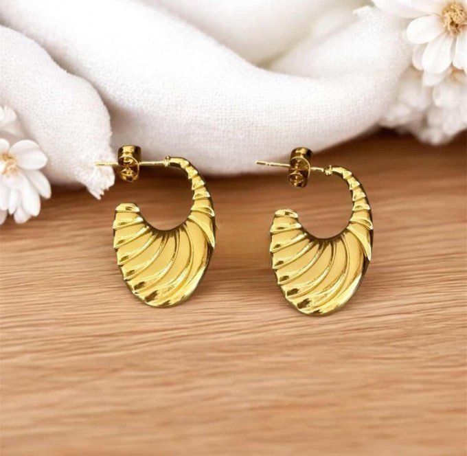 Boucles d'oreilles Azalée 