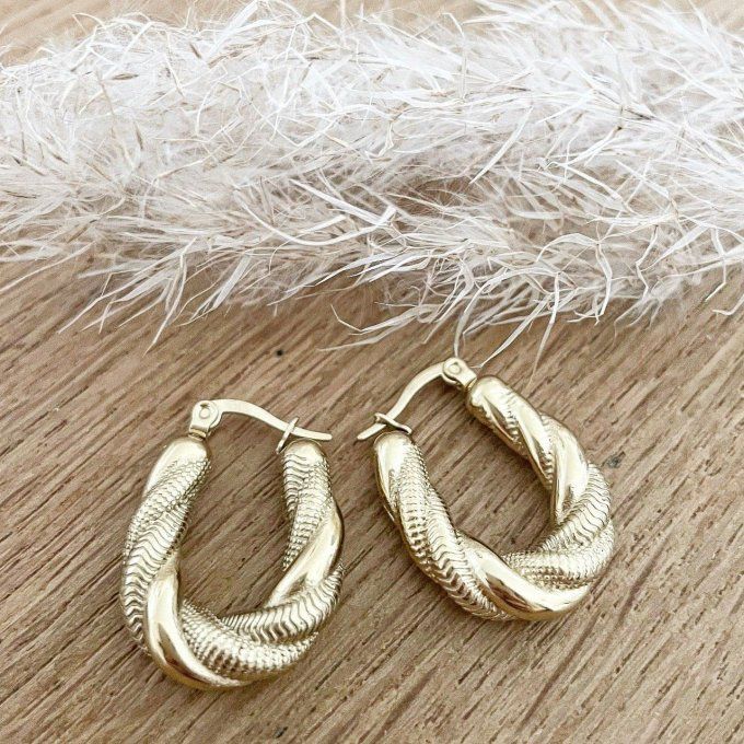 Boucles d'oreilles Ophélie
