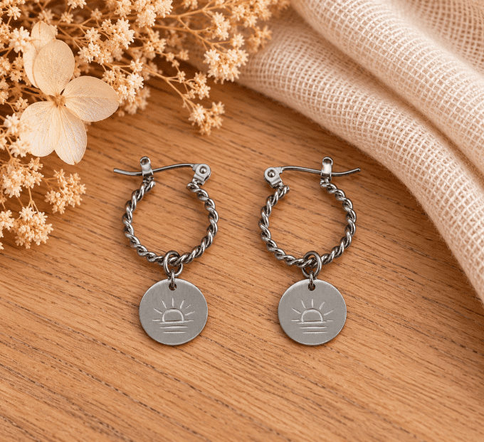 Boucles d’oreilles Soléa