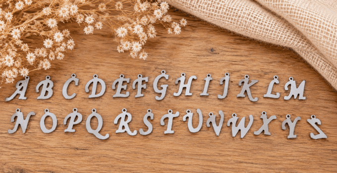 Lettres de l'alphabet