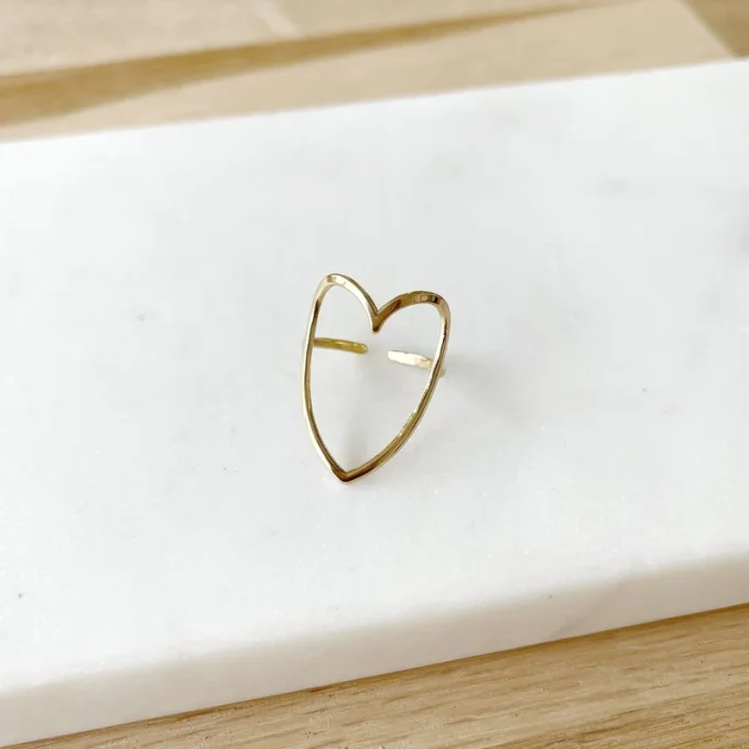 Bague coeur
