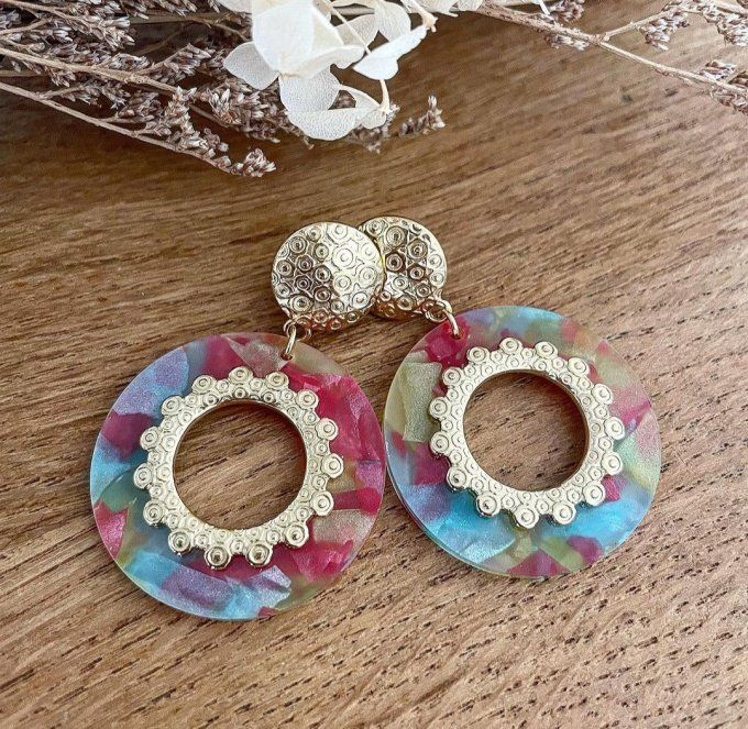 Boucles d'oreilles Océane 