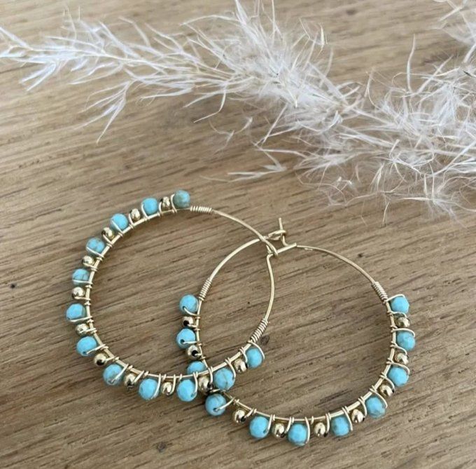 Boucles d'oreilles Maloé