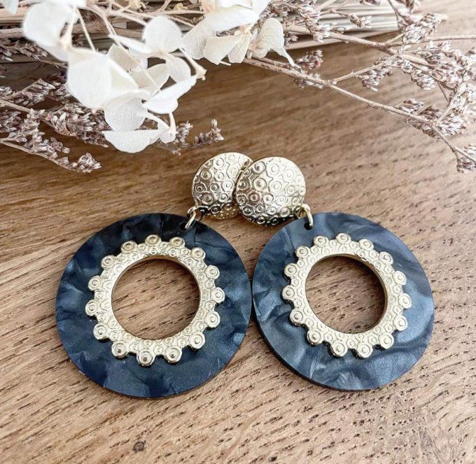 Boucles d'oreilles Océane