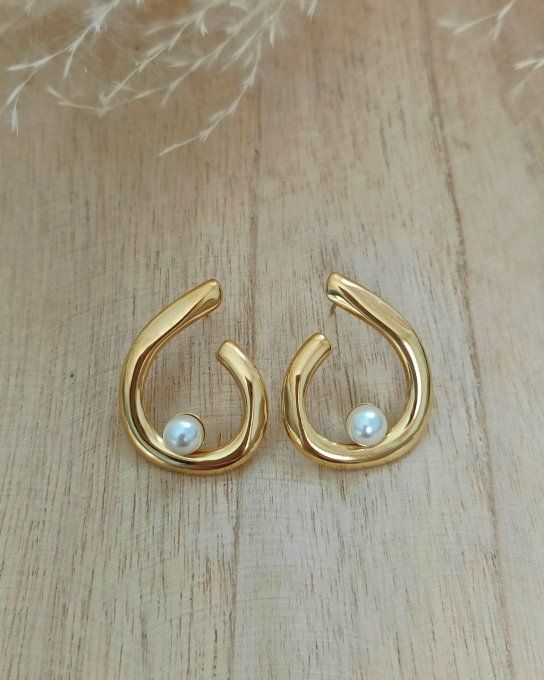 Boucles d'oreilles Caline