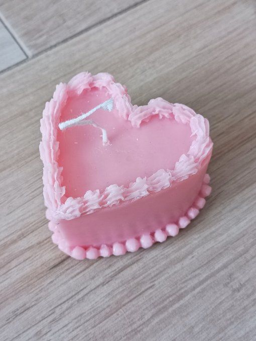 Bougie coeur